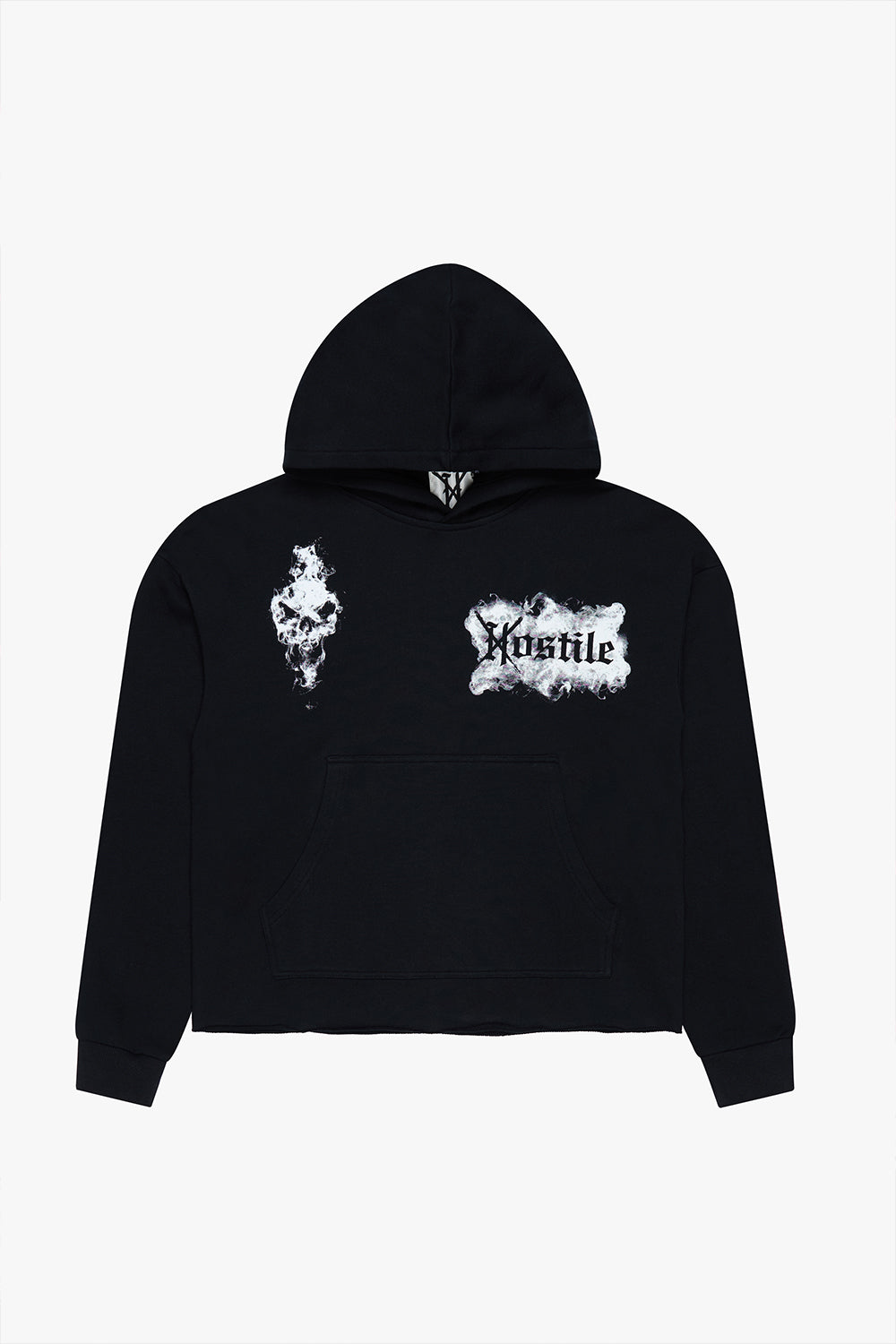 Cropped Skeleton Hoodie